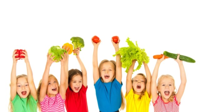 Verduras para niños